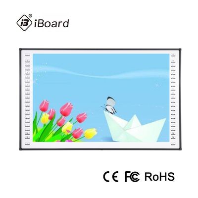Bảng trắng tương tác trong lớp học bằng nhôm 120 inch USB 1.1 Hồng ngoại