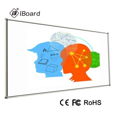 Bảng trắng tương tác trong lớp học bằng nhôm 120 inch USB 1.1 Hồng ngoại