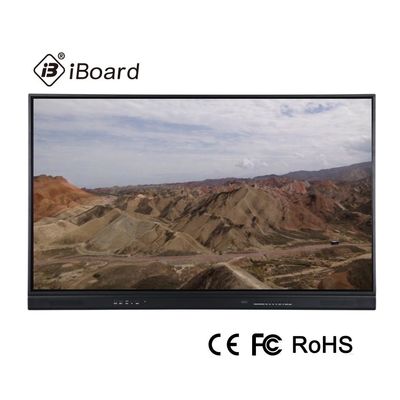 20 Điểm cảm ứng 75 Inch LCD Smart Board Đối với giải pháp cảm ứng tương tác trong hội nghị văn phòng trường học