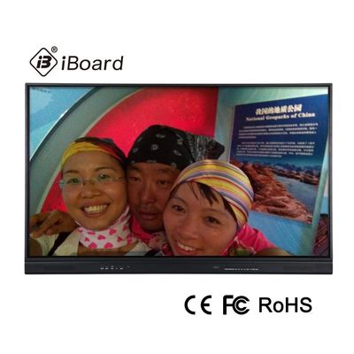 20 Điểm cảm ứng 75 Inch LCD Smart Board Đối với giải pháp cảm ứng tương tác trong hội nghị văn phòng trường học
