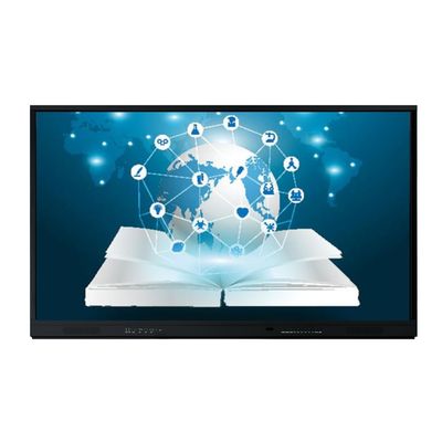 20 Điểm cảm ứng 75 Inch LCD Smart Board Đối với giải pháp cảm ứng tương tác trong hội nghị văn phòng trường học