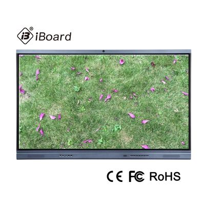 Bảng thông minh LCD 65 inch tích hợp camera 12MP và 6 tia MIC