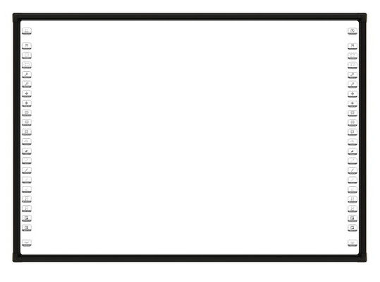 Nhôm hồng ngoại 82 inch Bảng tương tác kỹ thuật số điện tử được CE CB FCC chứng nhận