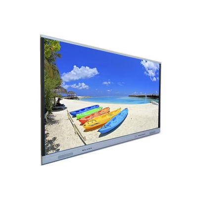 Bảng kỹ thuật số bảng điều khiển phẳng tương tác 350cd / M2 65 inch 20 điểm cảm ứng