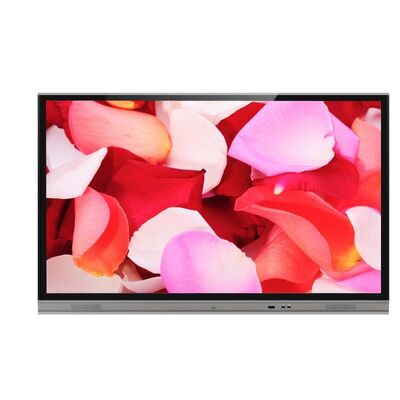 Màn hình cảm ứng tương tác 75 inch với 20/40 điểm chạm và cảm ứng hồng ngoại cho việc giảng dạy ở trường học và các cuộc họp văn phòng