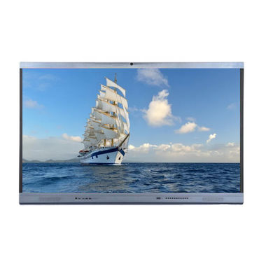 Màn hình cảm ứng tương tác 75 "Bảng trắng Màn hình cảm ứng đa điểm tương tác 4K HD