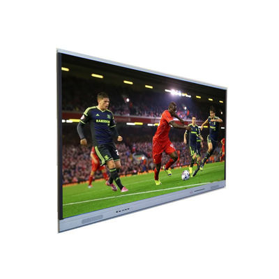CE 4mm Glass LCD Infrared Smart Board Hỗ trợ Windows Linux Aluminum Alloy Frame