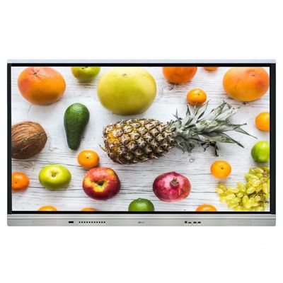 4K Interactive Whiteboard IFPD Smart Monitors Multi Touch Screen Display With Camera&mic Tất cả trong một máy tính cho trường học