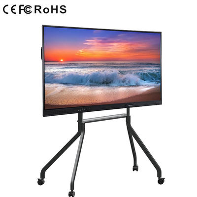 Bảng trắng tương tác IR LED Màn hình cảm ứng phẳng LCD tương tác 75 '' dành cho giáo dục