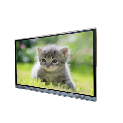 4K Interactive Whiteboard IFPD Smart Monitors Multi Touch Screen Display With Camera&mic Tất cả trong một máy tính cho trường học
