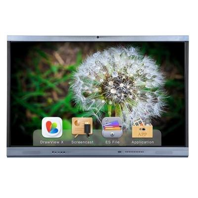 Bảng trắng tương tác Android 11 IR 65 75 86 inch Dòng YL Màn hình phẳng Cổng USB OTA Đa điểm cảm ứng cho trẻ em