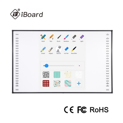 Bảng thông minh tương tác 82 inch Bộ nguồn USB Treo tường