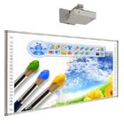 84 Inch Infrared Interactive Whiteboard Wall mounted for teaching