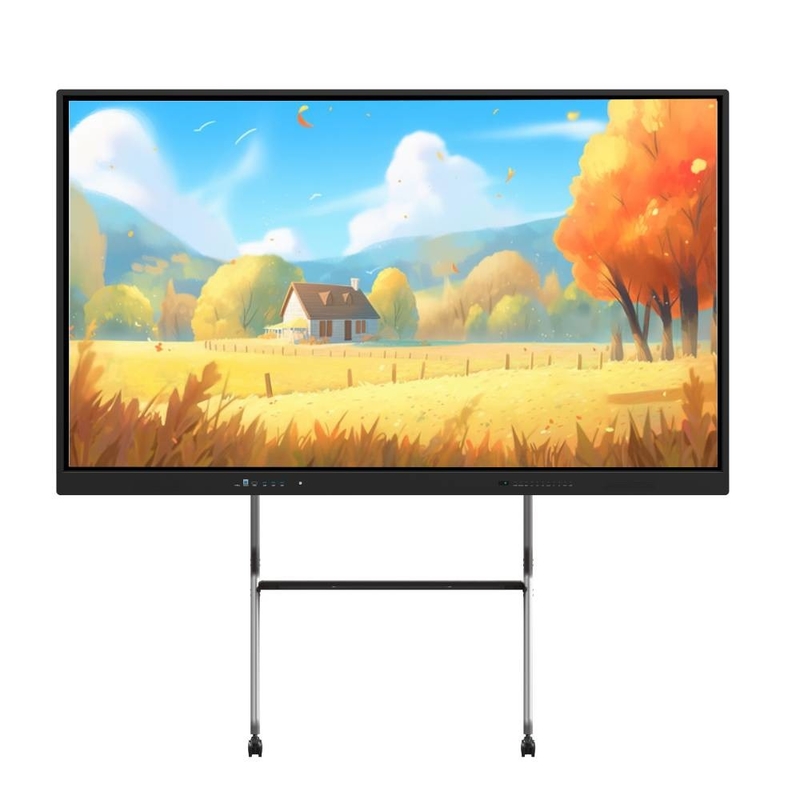 Android 13 đèn LED tương tác Whiteboard 40 điểm cảm ứng 86 inch Smart TV hiển thị với WIFI BT HOTPOT cho giảng dạy trường học
