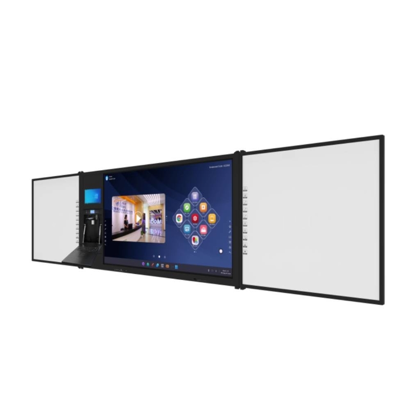 Blackboard thông minh 86 98 Inch Smart PC Android Panel All in One Document Scanner Camera MIc Wifi Bluetooth tích hợp