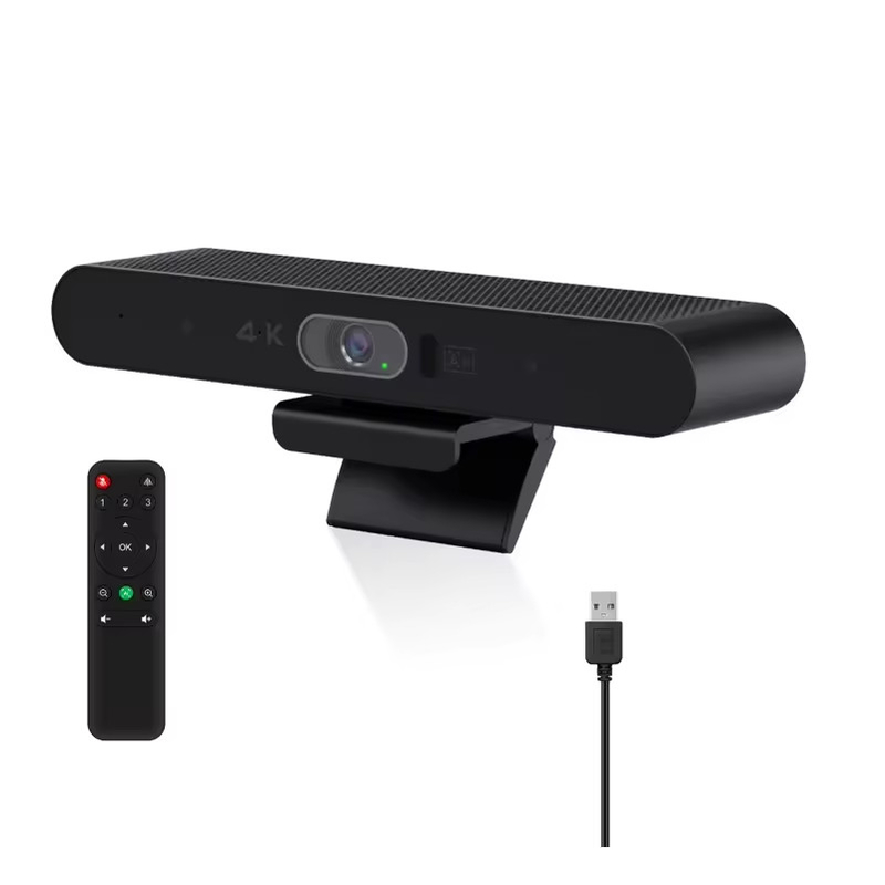Camera hội nghị 4K USB Video Bar TV PC Video Sound Bar AI Camera hội nghị tự động