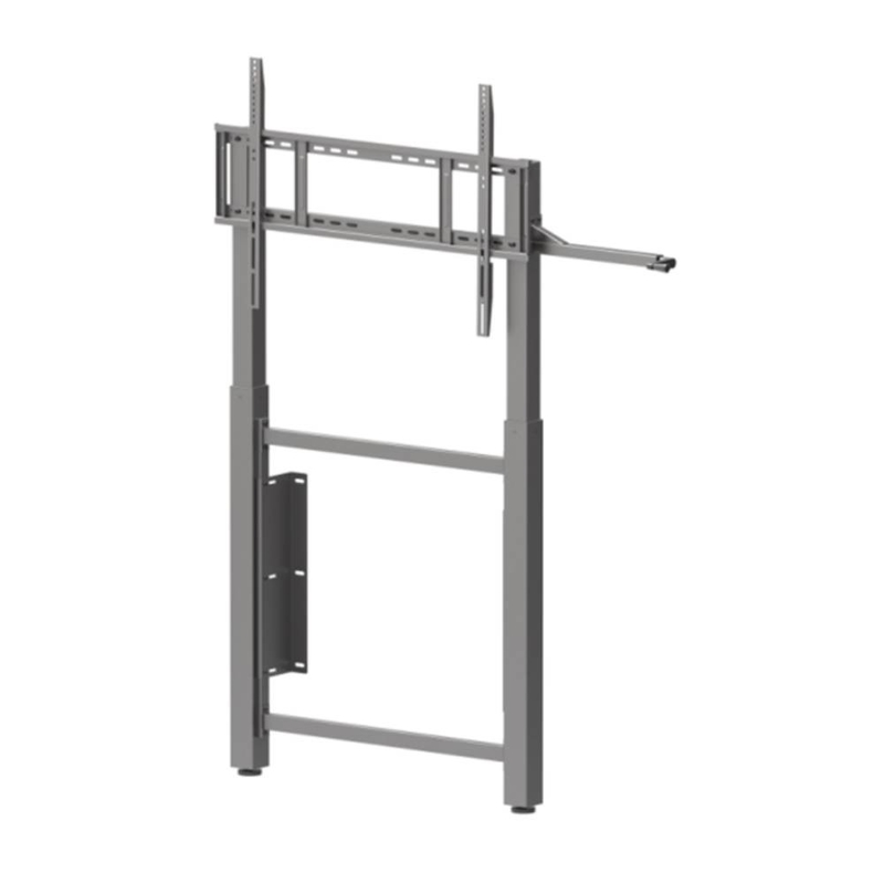 Ứng dụng nâng tay gắn trên tường có thể điều chỉnh bàn phím tương tác stand trolley cho màn hình thông minh TV 65 inch 75 inch