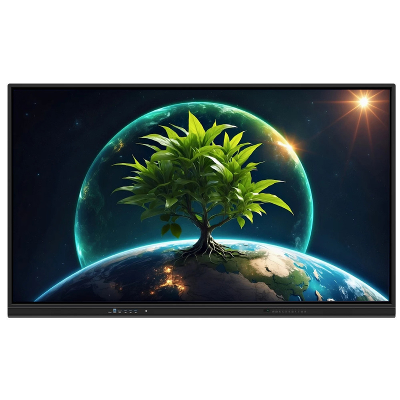 LCD Smart Board 86 inch Android 14 với 8+128G 40 điểm cảm ứng wifi bt hdmi phần mềm hiệu chuẩn cho văn phòng trường học
