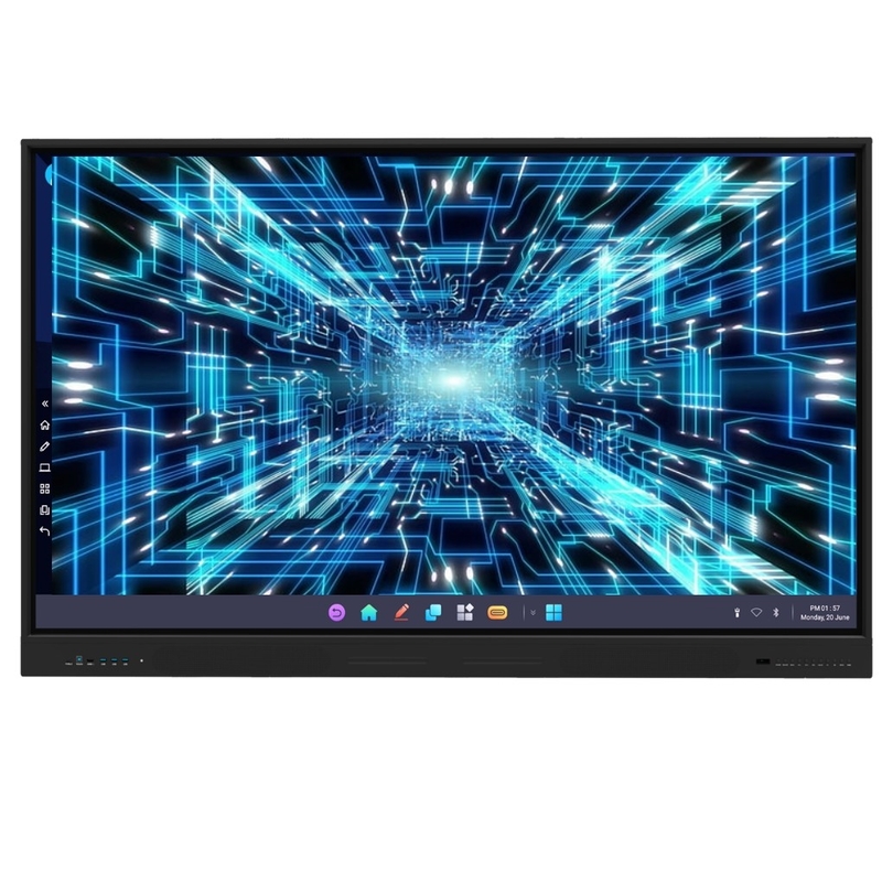 Bảng thông minh LCD 4GB + 64GB mới nhất 75 inch Bảng màu trắng kỹ thuật số cho giáo dục
