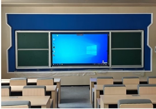Intelligent Blackboard 86 98 Inch màn hình lớn Android OPS Camera Mic Hệ thống kép với phần mềm giảng dạy APP cho sử dụng giảng dạy đại học