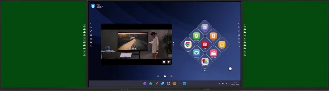 Màn hình cảm ứng ghi 98 inch Kích thước lớn hơn Bảng tương tác với bảng bên