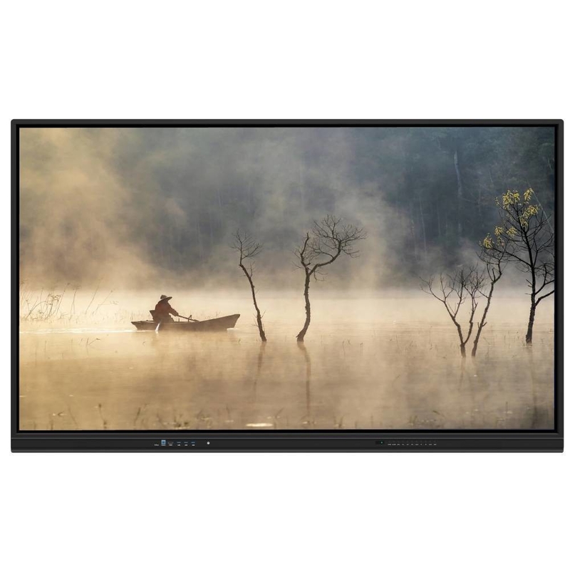110 Inch Led Interactive whiteboard Android OPS Tất cả trong một loa Wifi BT 50 điểm Máy tính xách tay Công cụ giảng dạy phần mềm cho văn phòng đại học trường đại học trẻ em Zoom Meeting