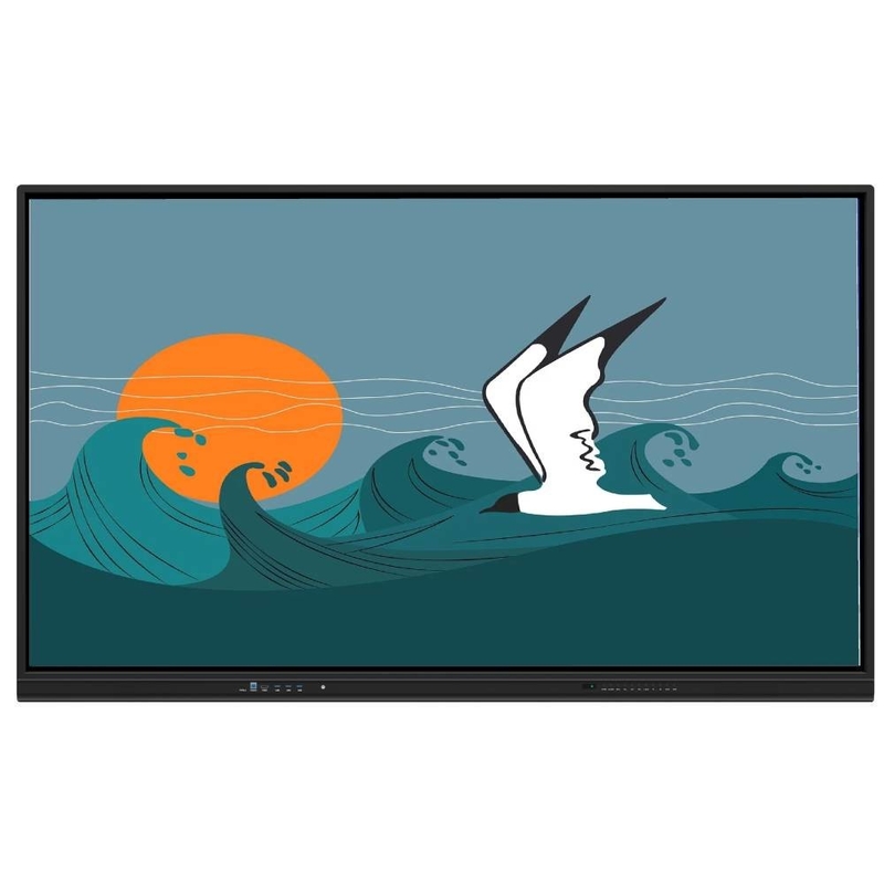 Phương pháp cảm ứng Bảng thông minh bằng bút ngón tay Với loa tích hợp Bảng thông minh LCD 65 75 86 98 Inch Phần mềm giảng dạy Máy ghi màn hình Ảnh chụp màn hình Chia sẻ không dây Cho văn phòng lớp học đào tạo