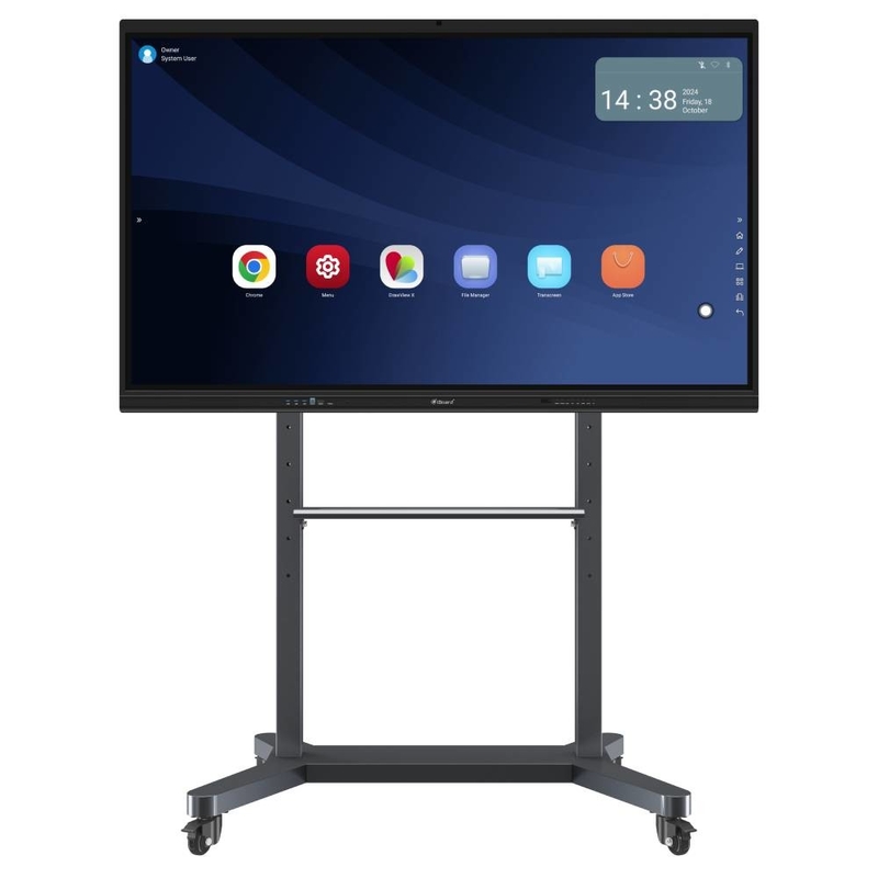 Màn hình cảm ứng tương tác màn hình màn hình cảm ứng màn hình màn hình 75 Inch Android Máy tính Wifi Bluetooth Điện thoại di động điều khiển từ xa đa người dùng Internet cho phòng học phòng họp văn phòng