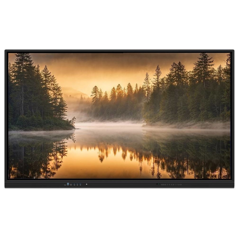 4K 65 75 86 98 110 inch Phân hình chống chói, tương tác Smart Whiteboard IR Monitor Super Slim