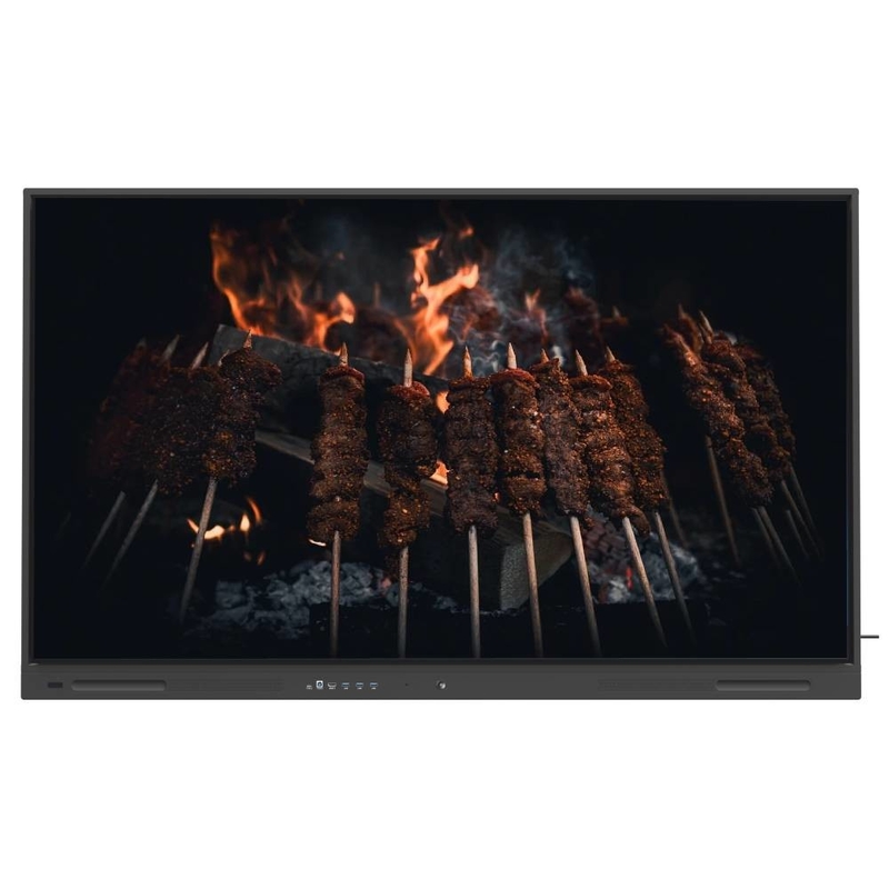 Bảng thông minh LCD 65 75 86 Inch Nâng cấp trực tuyến màn hình cảm ứng 4K Với công cụ giảng dạy Phần mềm cho các nhóm Zoom Sử dụng giảng dạy cuộc họp