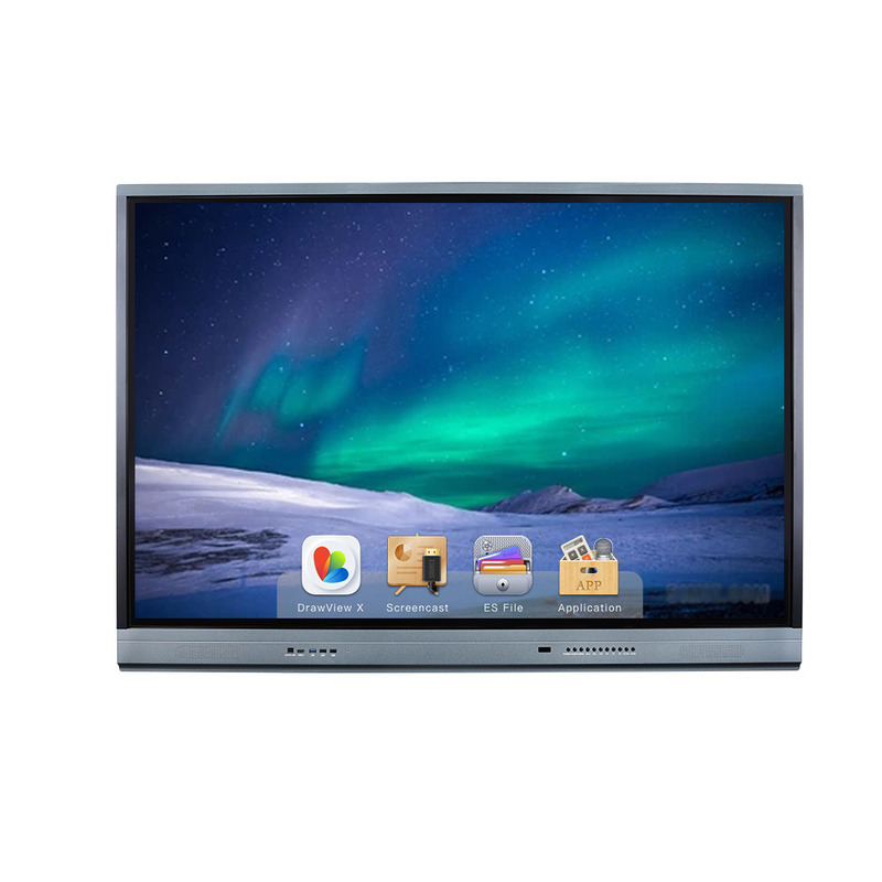 iBoard 75 Inch 50 điểm cảm ứng tương tác Bảng phẳng màn hình cảm ứng thông minh Màn hình cảm ứng kỹ thuật số Bảng trắng tương tác Bảng thông minh cho giảng dạy trường học