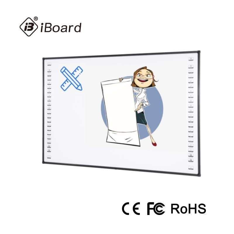 32768*32768 Resolution Iboard Interactive Whiteboard với bề mặt gốm và 0% - 95% độ ẩm