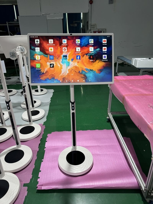 iBoard 32 Inch Android 13 Smart Touch Screen Hiển thị không dây trong tế bào với camera 5-7H Thời lượng pin dài Đứng điều chỉnh