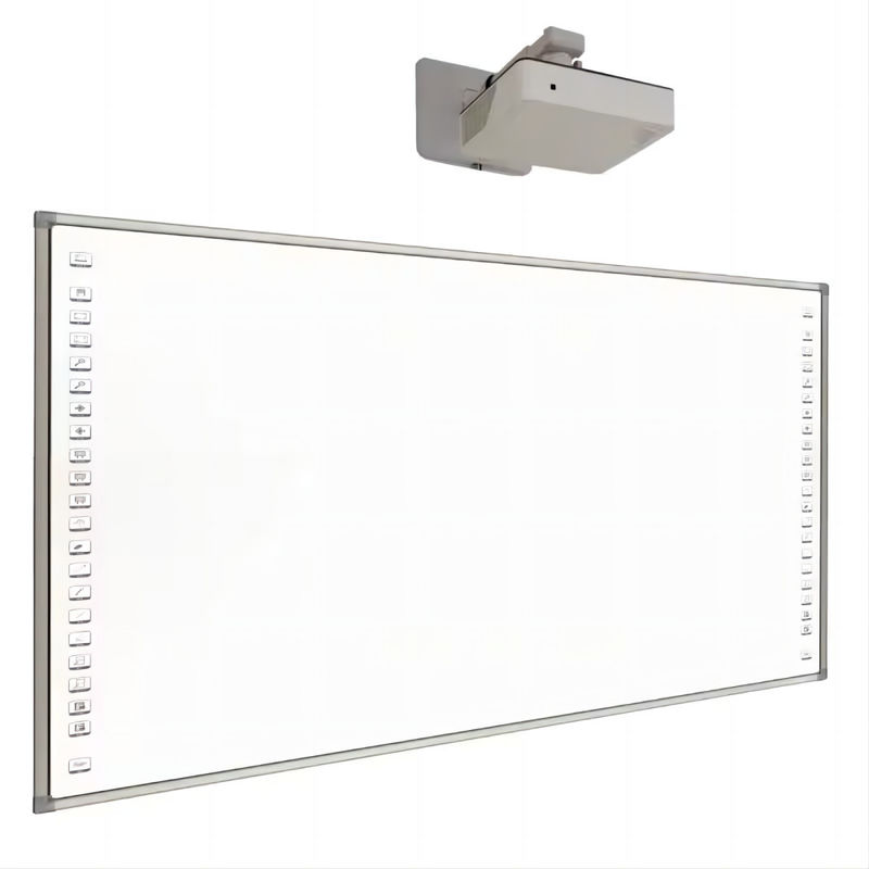 Infrared iBoard Interactive Whiteboard Side Bar Projection Boards With USB Connection Tùy chọn Với máy chiếu máy ảnh microphone loa cho sử dụng văn phòng thứ cấp chính