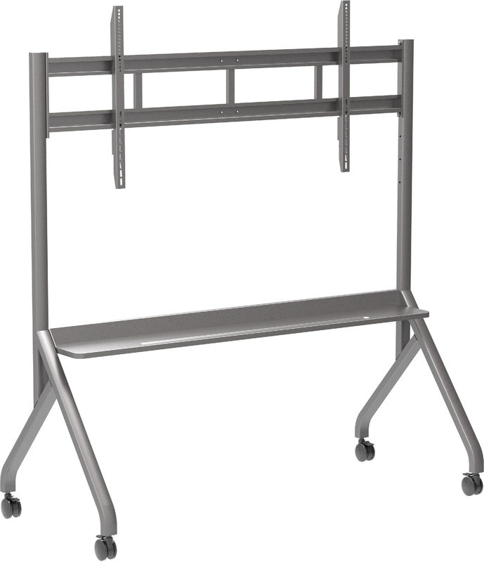 Đứng bàn trắng tương tác thuận tiện 110 "Hỗ trợ màn hình 65-86 inch Đường nâng Kích thước Độ cao 50cm