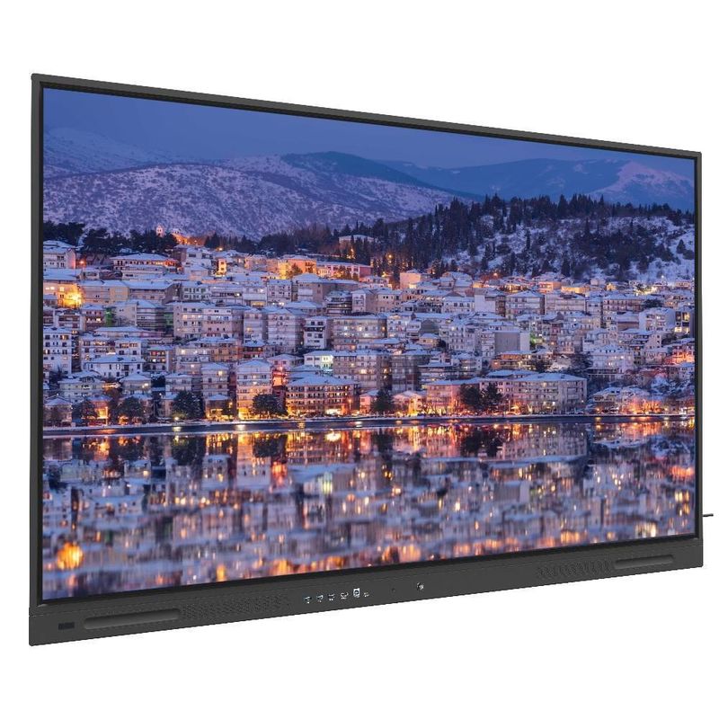 Tấm bảng tương tác LED 65 Inch Android 14 4 + 32G WIFI BT USB Touch Phần mềm cho cuộc họp văn phòng giảng dạy