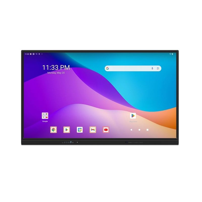 86 inch màn hình cảm ứng tương tác bảng trắng Google EDLA được chứng nhận cho lớp học và cuộc họp