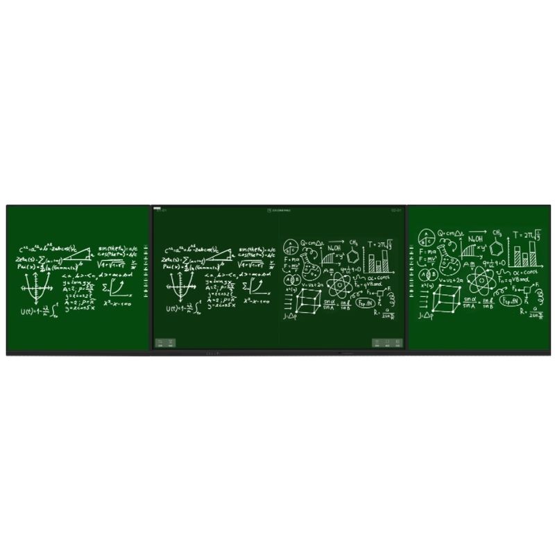 Bảng trắng tương tác kỹ thuật số 98 inch tất cả trong một, bảng phụ với bảng thông minh cho trường học