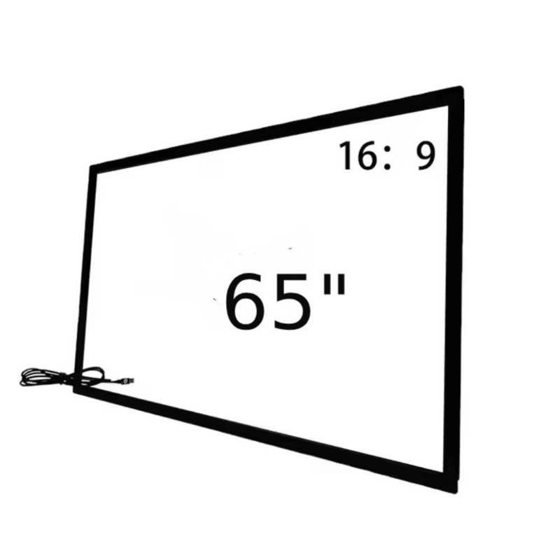 Hình phủ khung cảm ứng hồng ngoại 32 43 49 55 65 75 Inch 40 Điểm cảm ứng hồng ngoại với kết nối USB cho màn hình TV số Kiosk Totem