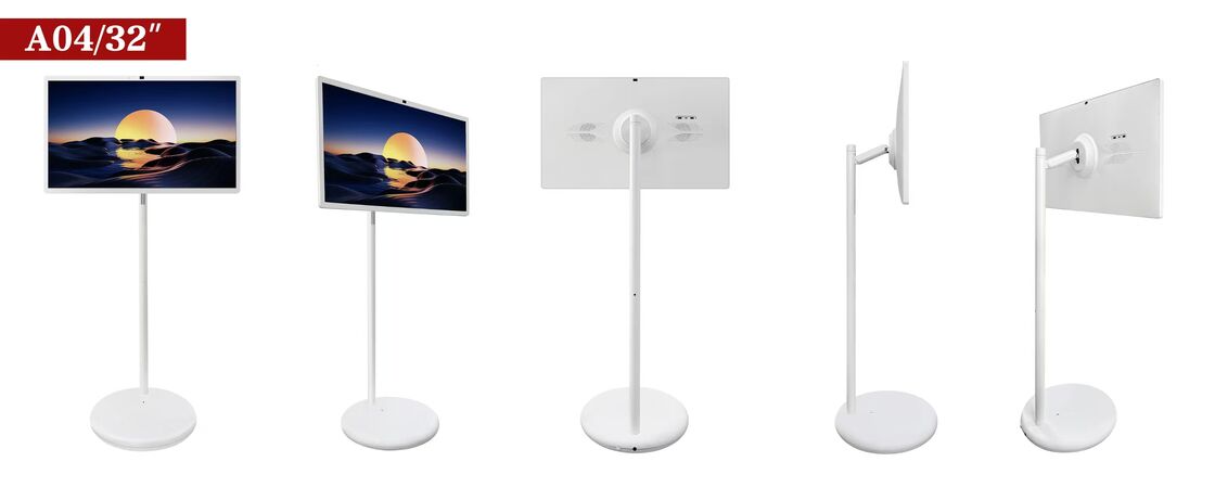 Bảng trắng tương tác LCD Màn hình cảm ứng 32 inch có pin Màn hình cảm ứng di động