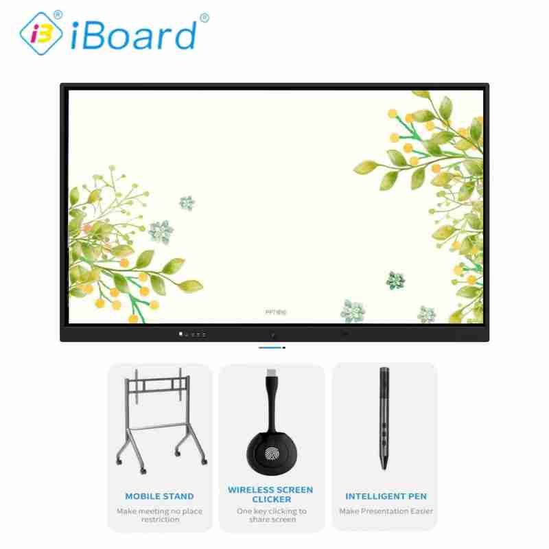 86 Inch Interactive Flat Panel Display màn hình cảm ứng với hệ thống Android cho lớp học