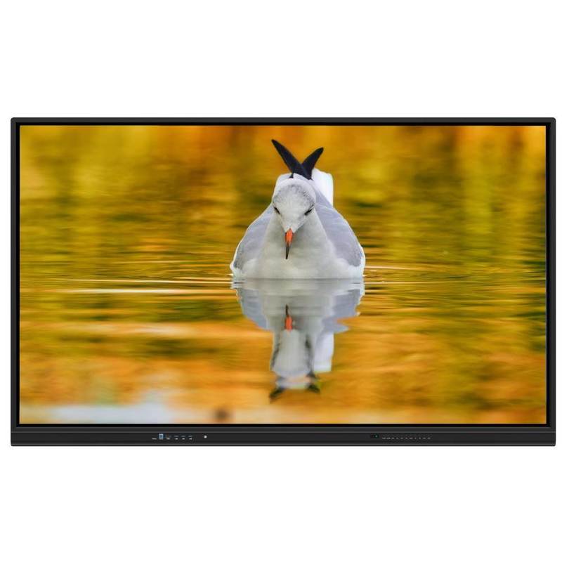 Bảng trắng tương tác LED với Android 14 Ultra Fine Infrared Touch và Mic Camera tùy chọn cho các trường học và cuộc họp