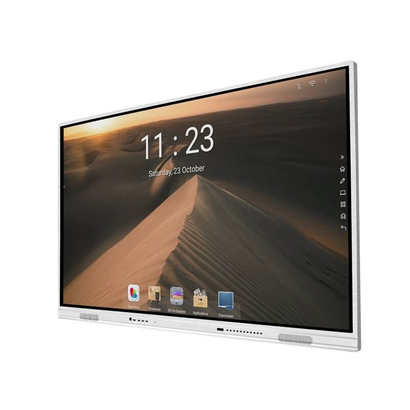 Loa 2x15W Màn hình cảm ứng tương tác có micro tùy chọn và Kích thước sản phẩm 1990 x 1203 x 113mm Được thiết kế cho phòng họp