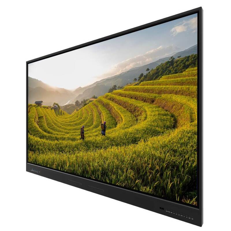 Bảng thông minh LCD iBoard Trung Quốc 75 inch Android PC Webcam Phần mềm AIO Bảng AI