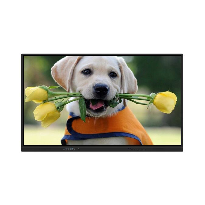 55-98 Inch 4K Phân tích màn hình phẳng tương tác với hệ thống đa cảm ứng và kép cho giảng dạy và họp