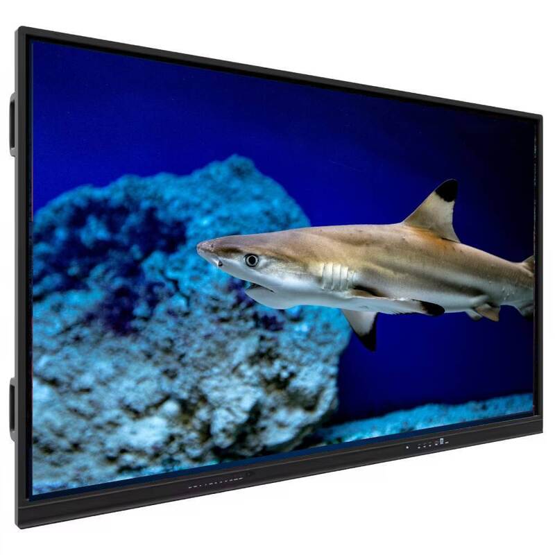 Bảng phẳng tương tác với 20 điểm chạm 350 Cd / m2 Độ sáng và thời gian sống 50.000 giờ để nâng cao giảng dạy và hợp tác