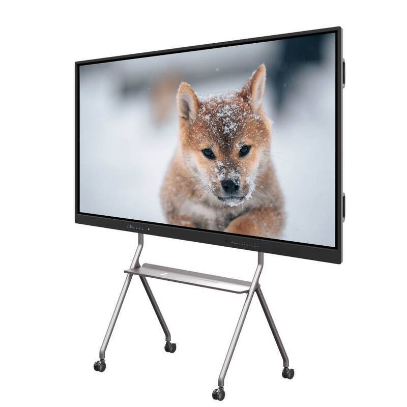 Màn hình tương tác phẳng 86 inch với Android WiFi và phần mềm bảng trắng tích hợp cho lớp học và văn phòng