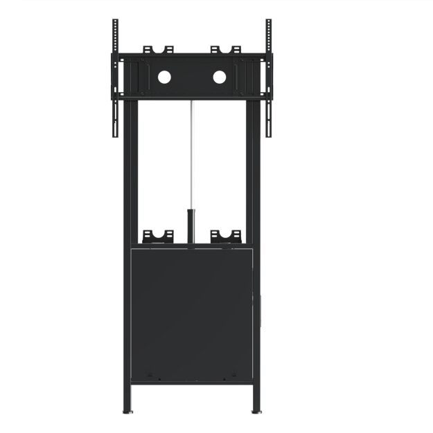 Chân đế di động có thể điều chỉnh độ cao bằng điện, chân đế sàn cho TV/ IFPD lên đến 86 inch