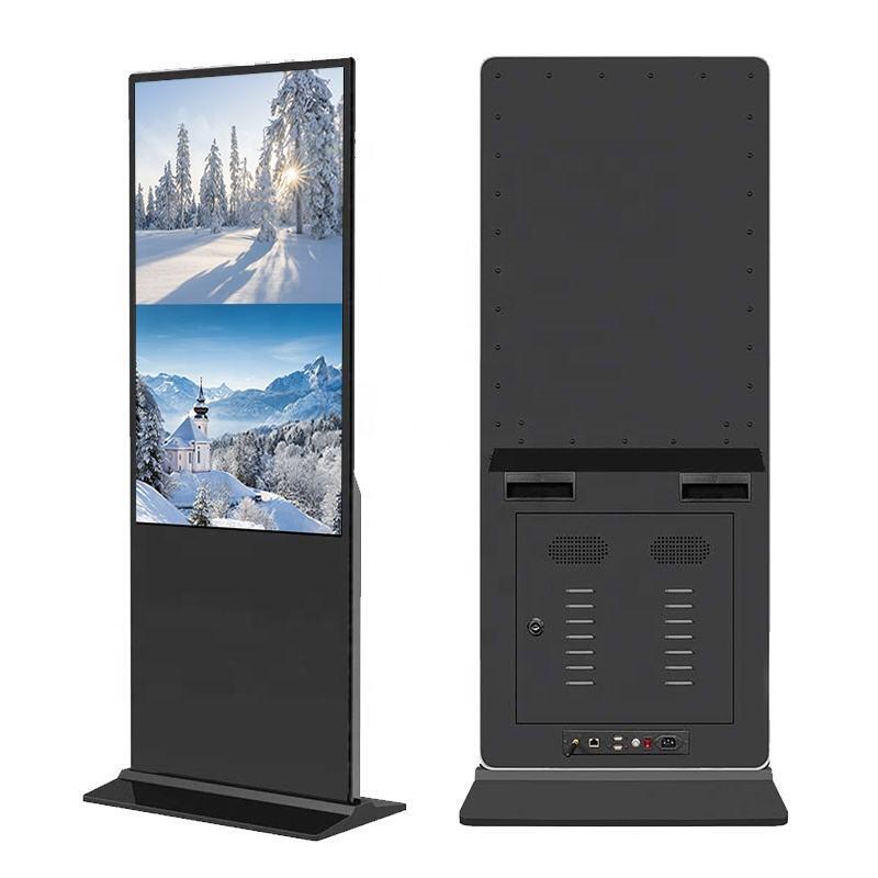 43 50 55 Inch Sàn thương mại đứng Màn hình quảng cáo LCD Màn hình cảm ứng Màn hình Kiosk Signage kỹ thuật số