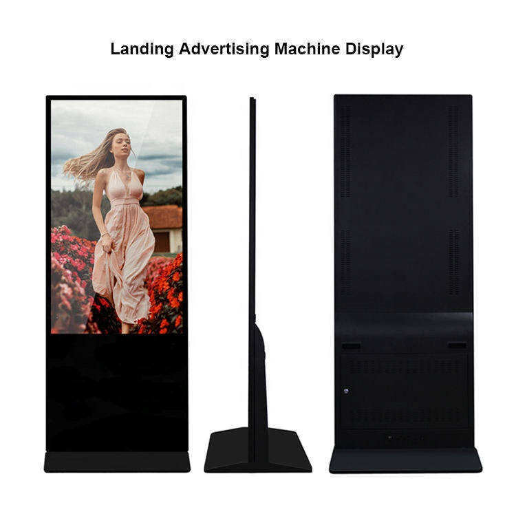 Kiosk biển quảng cáo kỹ thuật số dạng chân đế với Android WIFI và màn hình quảng cáo thông minh LCD FHD